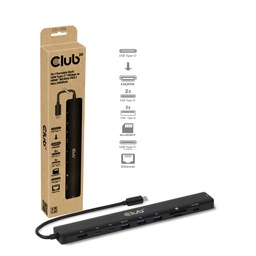 Club3D 10-in-1 Portable Dock USB-C to HDMI 8K30Hz PD 140W